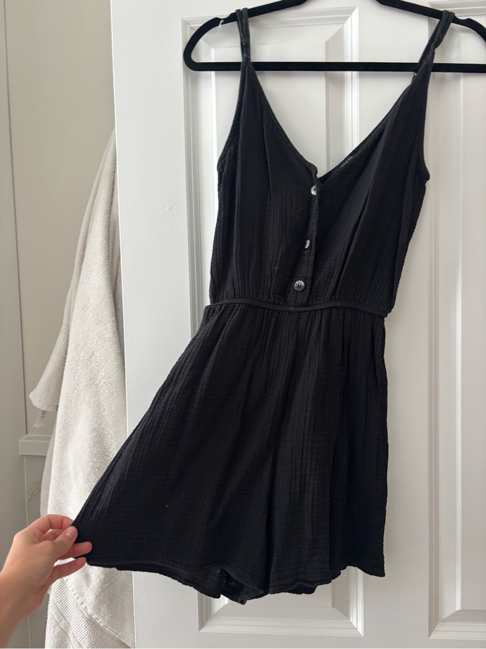 Zara romper with buttons